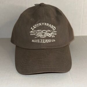 Lucky Brand Brown Baseball Cap‎
